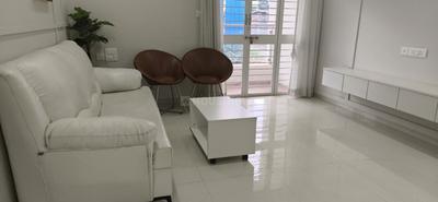 Living Room Image of 1043 Sq.ft 2 BHK Apartment / Flat for sale in New Front 48 Central Park, Hadapsar Pune for Rs. 6500000