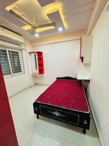 Bedroom Image of 1250 Sq.ft 2 BHK Apartment / Flat for rent in  Sri Nilayam Vittal Rao Nagar, Hitech City Hyderabad for Rs. 36000