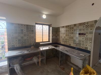Kitchen Image of 1100 Sq.ft 3 BHK Apartment / Flat for sale in Belghoria Kolkata for Rs. 4620000