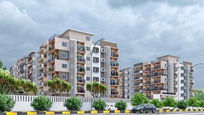 Image of 1000 Sq.ft 2 BHK Apartment / Flat for sale in M R Groups Siri, Gondichatnahalli, Shivamogga for Rs. 2799000