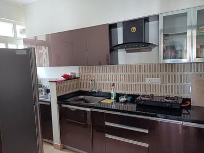 Kitchen Image of 920 Sq.ft 2 BHK Apartment / Flat for rent in Prestige Primrose Hills, Uttarahalli -Manavarthekaval Bengaluru for Rs. 32000