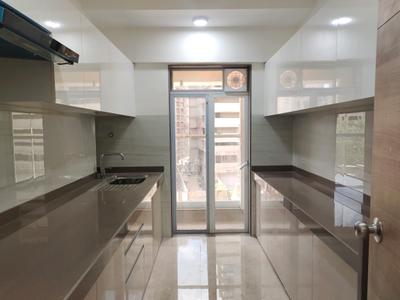 Kitchen Image of 1100 Sq.ft 2 BHK Apartment / Flat for sale in SMGK Woods Platina Wing B Ebony Tower, Jogeshwari West Mumbai for Rs. 25000000
