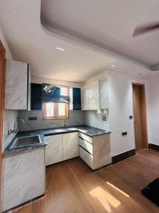 Kitchen Image of 800 Sq.ft 2 BHK Builder Floor for rent in Reputed freedom fighter enclave, Freedom Fighters Enclave New Delhi for Rs. 30000
