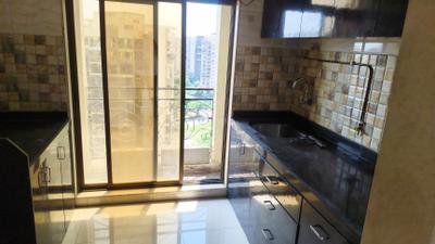 Kitchen Image of 680 Sq.ft 1 BHK Apartment / Flat for sale in Swaraj Kingston, Ulwe Navi Mumbai for Rs. 8000000