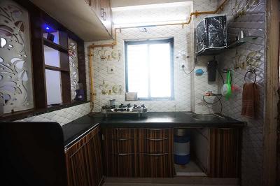 Kitchen Image of 900 Sq.ft 2 BHK Apartment / Flat for sale in Arihant Plaza, New Ranip Ahmedabad for Rs. 4500000