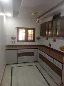 Kitchen Image of 900 Sq.ft 3 BHK Apartment / Flat for rent in Indrapuri Bhopal for Rs. 26000