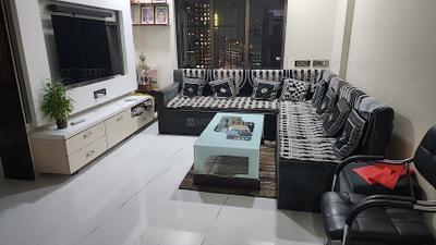 Living Room Image of 550 Sq.ft 1 BHK Apartment / Flat for rent in Royal Shree Nakoda Heights, Byculla Mumbai for Rs. 50000