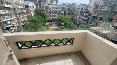 Balcony Image of 1000 Sq.ft 2 BHK Apartment / Flat for sale in Niho Jasmine Scottish Garden, Indirapuram Ghaziabad for Rs. 9900000