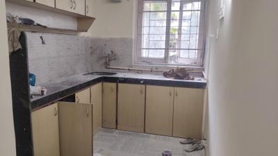 Kitchen Image of 600 Sq.ft 1 BHK Apartment / Flat for rent in Raheja Evening Glory CHS, Powai Mumbai for Rs. 42000