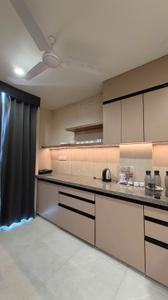 Kitchen Image of 866 Sq.ft 1 BHK Apartment / Flat for rent in Old Palasia Indore for Rs. 27000