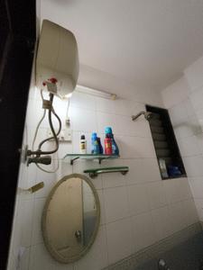 Bathroom Image of 600 Sq.ft 1 BHK Apartment / Flat for rent in Sanpada Navi Mumbai for Rs. 40000