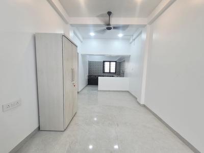 Bedroom Image of 450 Sq.ft 1 BHK Builder Floor for rent in Mahalakshmi Nagar Indore for Rs. 13000