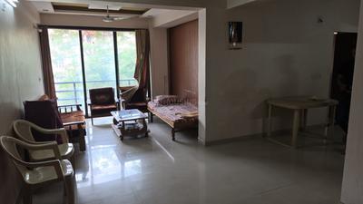 Living Room Image of 1377 Sq.ft 2 BHK Apartment / Flat for sale in Rudra Square H And I Block, Bodakdev Ahmedabad for Rs. 8500000