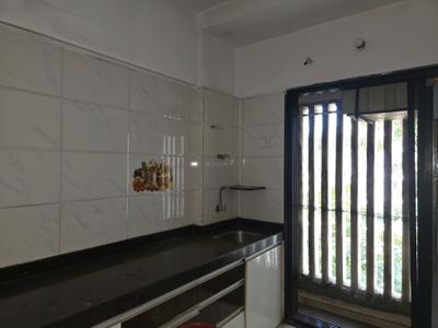 Kitchen Image of 650 Sq.ft 1 BHK Apartment / Flat for sale in Parikh Peninsula Park, Virar West Virar for Rs. 4000000