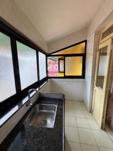 Kitchen Image of 463 Sq.ft 1 BHK Apartment / Flat for rent in Calangute Goa for Rs. 18000