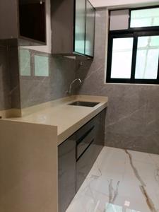 Kitchen Image of 550 Sq.ft 1 BHK Apartment / Flat for sale in Man Opus, Mira Road East Mira Bhayandar for Rs. 7599000