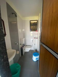 Bathroom Image of 1200 Sq.ft 2 BHK Apartment / Flat for rent in Shailesh P Gonawala Sai Enclave, Althan Surat for Rs. 25000