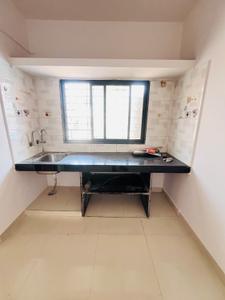 Kitchen Image of 550 Sq.ft 1 BHK Independent House for rent in Wadgaon Sheri Pune for Rs. 16000
