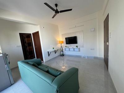 Hall Image of 700 Sq.ft 1 BHK Apartment / Flat for rent in Indira Nagar Bengaluru for Rs. 46000