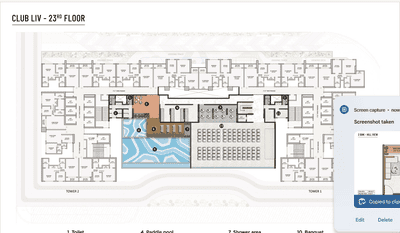 Image of 700 Sq.ft 2 BHK Apartment / Flat for sale in Ashar Pulse, Thane West, Thane for Rs. 14250000