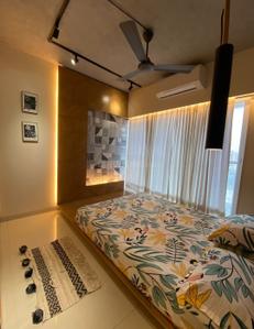 Bedroom Image of 999 Sq.ft 2 BHK Apartment / Flat for rent in Narayan Square, Alfa Society Bharuch for Rs. 13000