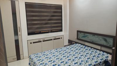 Bedroom Image of 1200 Sq.ft 2 BHK Apartment / Flat for rent in Skylark Maruti Tower, Kharghar Navi Mumbai for Rs. 52000
