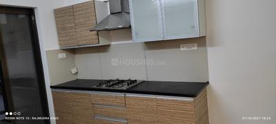 Kitchen Image of 900 Sq.ft 2 BHK Apartment / Flat for rent in Manav Perfect 10, Balewadi Pune for Rs. 40000