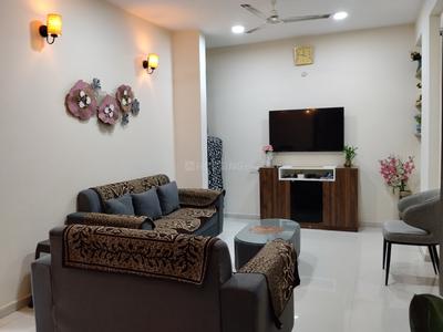 Living Room Image of 1000 Sq.ft 3 BHK Apartment / Flat for sale in Parshv Housing Galaxy, Shahpura Bhopal for Rs. 6200000
