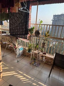 Balcony Image of 1254 Sq.ft 2 BHK Apartment / Flat for sale in Meridian Mystic, Nerul Navi Mumbai for Rs. 27500000