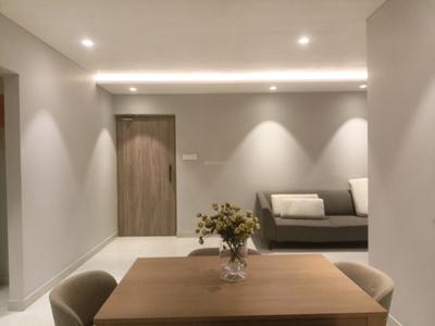 Living Room Image of 1200 Sq.ft 2.5 BHK Apartment / Flat for rent in Raheja Acropolis, Chembur Mumbai for Rs. 100000