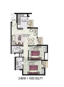 Image of 1653 Sq.ft 3 BHK Apartment / Flat for sale in Jaypee Kensington Boulevard, Sector 131, Noida for Rs. 15000000