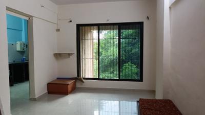 Living Room Image of 620 Sq.ft 1 BHK Apartment / Flat for rent in Chavandai Residency, Kalwa Thane for Rs. 23000