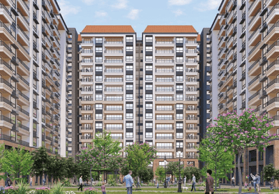 Image of 1100 Sq.ft 2 BHK Apartment / Flat for sale in Barca At Godrej MSR City, Shettigere, Bengaluru for Rs. 13200000
