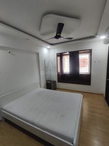 Bedroom Image of 1435 Sq.ft 3 BHK Apartment / Flat for rent in Patel Smondo, Gachibowli Hyderabad for Rs. 75000
