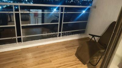 Balcony Image of 750 Sq.ft 2 BHK Apartment / Flat for rent in Paranjape Blue Ridge, Hinjawadi Pune for Rs. 40000