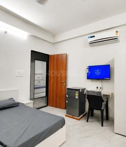Bedroom Image of 400 Sq.ft 1 RK Apartment / Flat for rent in Pragati Vihar Indore for Rs. 15000