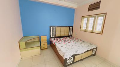 Bedroom Image of 1500 Sq.ft 3 BHK Independent House for rent in Vishnu Puri Colony Indore for Rs. 20000