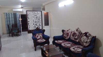 Living Room Image of 1792 Sq.ft 3 BHK Apartment / Flat for rent in Prestige High Fields, Financial District Hyderabad for Rs. 75000