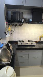 Kitchen Image of 5922 Sq.ft 3 BHK Apartment / Flat for sale in Sushrut Saujanya Apartments, Amraiwadi Ahmedabad for Rs. 5550000