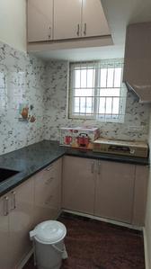 Kitchen Image of 700 Sq.ft 1 BHK Builder Floor for rent in Mahadevapura Bengaluru for Rs. 27600