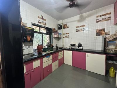 Kitchen Image of 790 Sq.ft 2 BHK Apartment / Flat for rent in Kalwa Thane for Rs. 29000