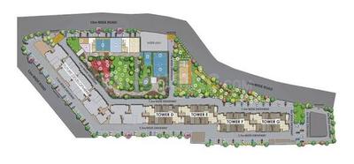 Image of 1700 Sq.ft 3 BHK Apartment / Flat for sale in Lodha Massimo, Baner, Pune for Rs. 23000000