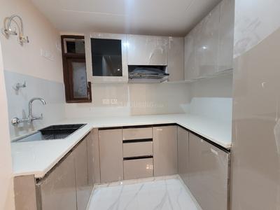 Kitchen Image of 900 Sq.ft 2 BHK Apartment / Flat for rent in Maestro Infra Tech Hargovind Enclave, Rajpur New Delhi for Rs. 18400