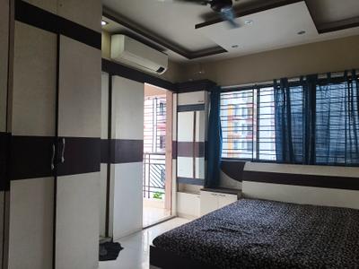 Bedroom Image of 1300 Sq.ft 3 BHK Apartment / Flat for rent in Diamond City West, Sarsuna Kolkata for Rs. 28000