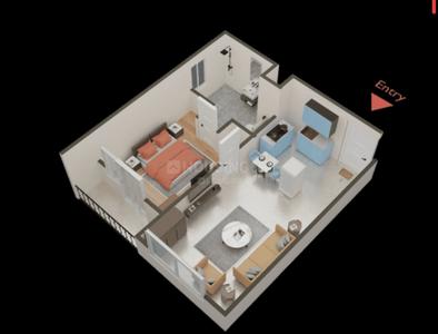 Image of 1050 Sq.ft 2 BHK Apartment / Flat for sale in Jaypee Kensington Boulevard, Sector 131, Noida for Rs. 9000000