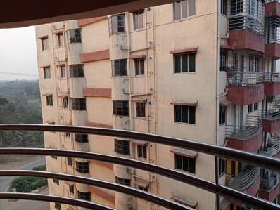 Balcony Image of 1555 Sq.ft 3 BHK Apartment / Flat for sale in Tanvee Prabartak Complex, Kaliganj Durgapur for Rs. 4000000