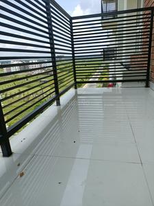 Balcony Image of 1550 Sq.ft 3 BHK Apartment / Flat for sale in New Town Kolkata for Rs. 8800000