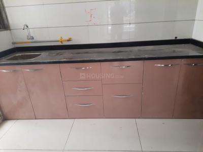 Kitchen Image of 650 Sq.ft 2 BHK Apartment / Flat for rent in Dinkar Ganesh Flora, Vatva Ahmedabad for Rs. 10000