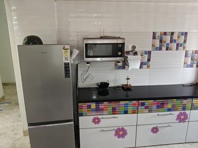Kitchen Image of 1800 Sq.ft 3 BHK Apartment / Flat for rent in Sanpada Navi Mumbai for Rs. 70000