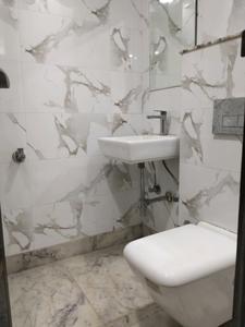 Bedroom Three Image of 800 Sq.ft 3 BHK Builder Floor for rent in Shalimar Bagh New Delhi for Rs. 38000